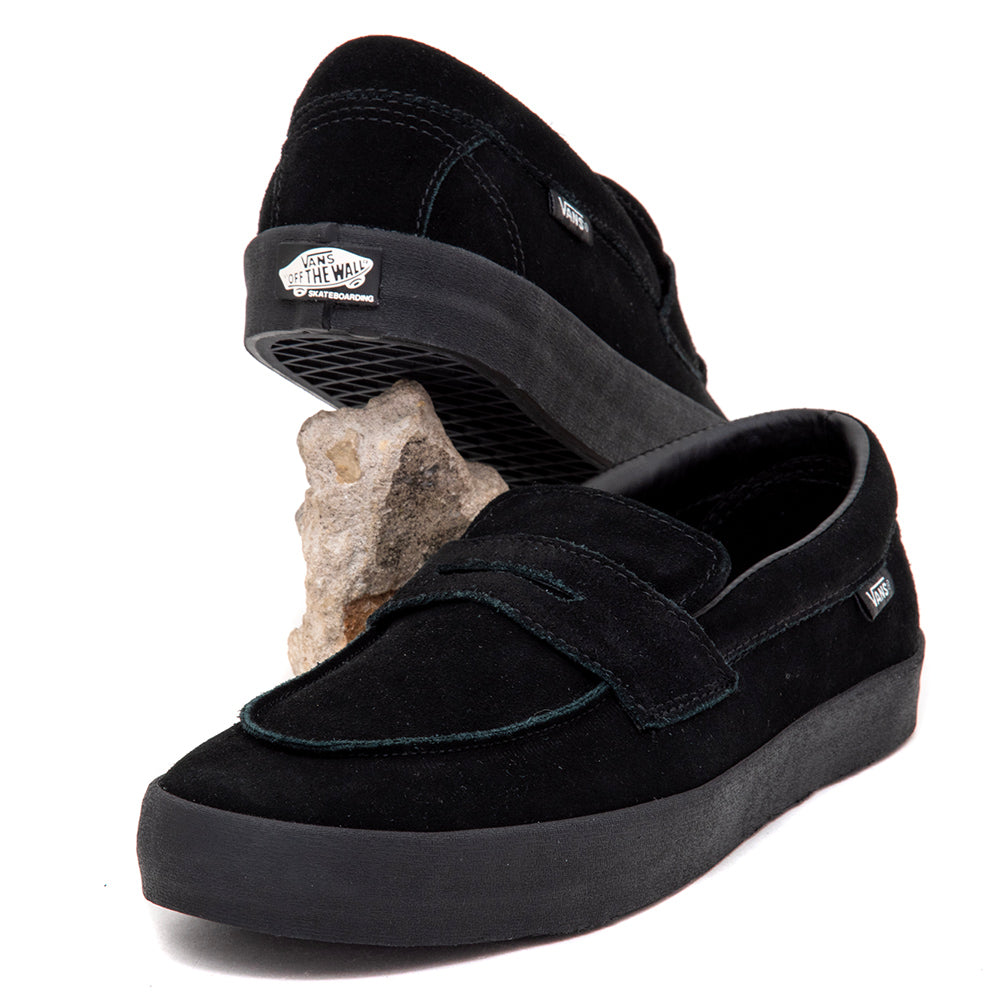 Skate Loafer (Suede Black / Black) VBU