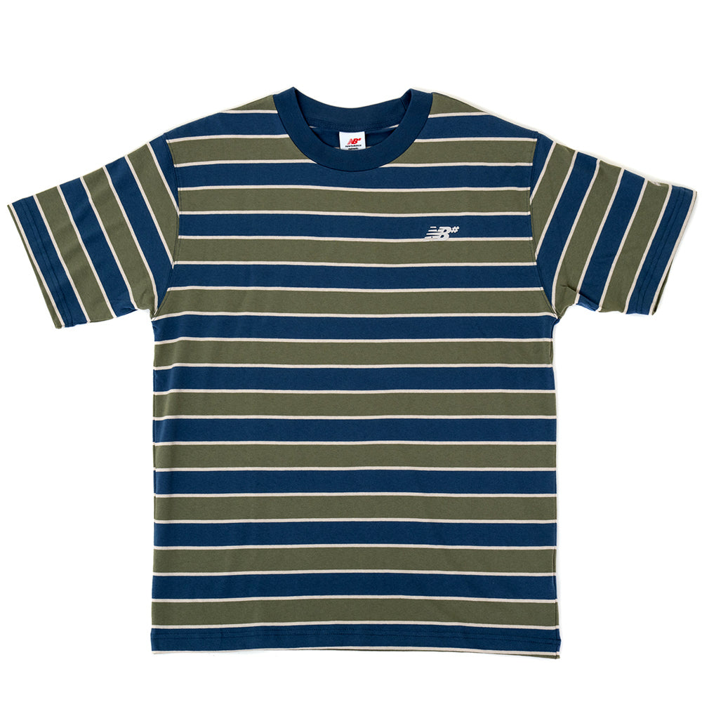Numeric Thin Stripe S/S T-Shirt (Vintage Indigo)