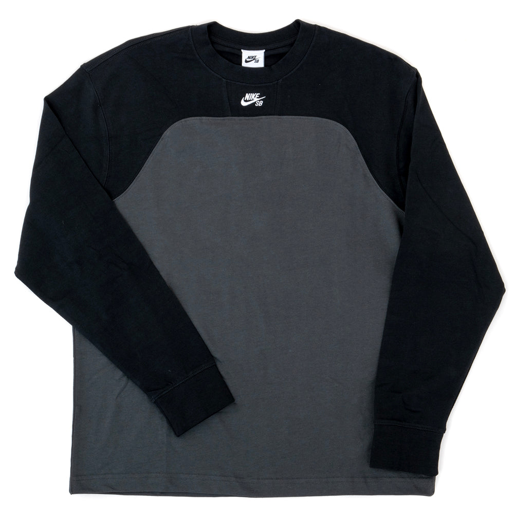 Airmail L/S Shirt (Anthracite / Black / White)