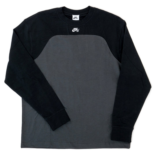 Airmail L/S Shirt (Anthracite / Black / White)