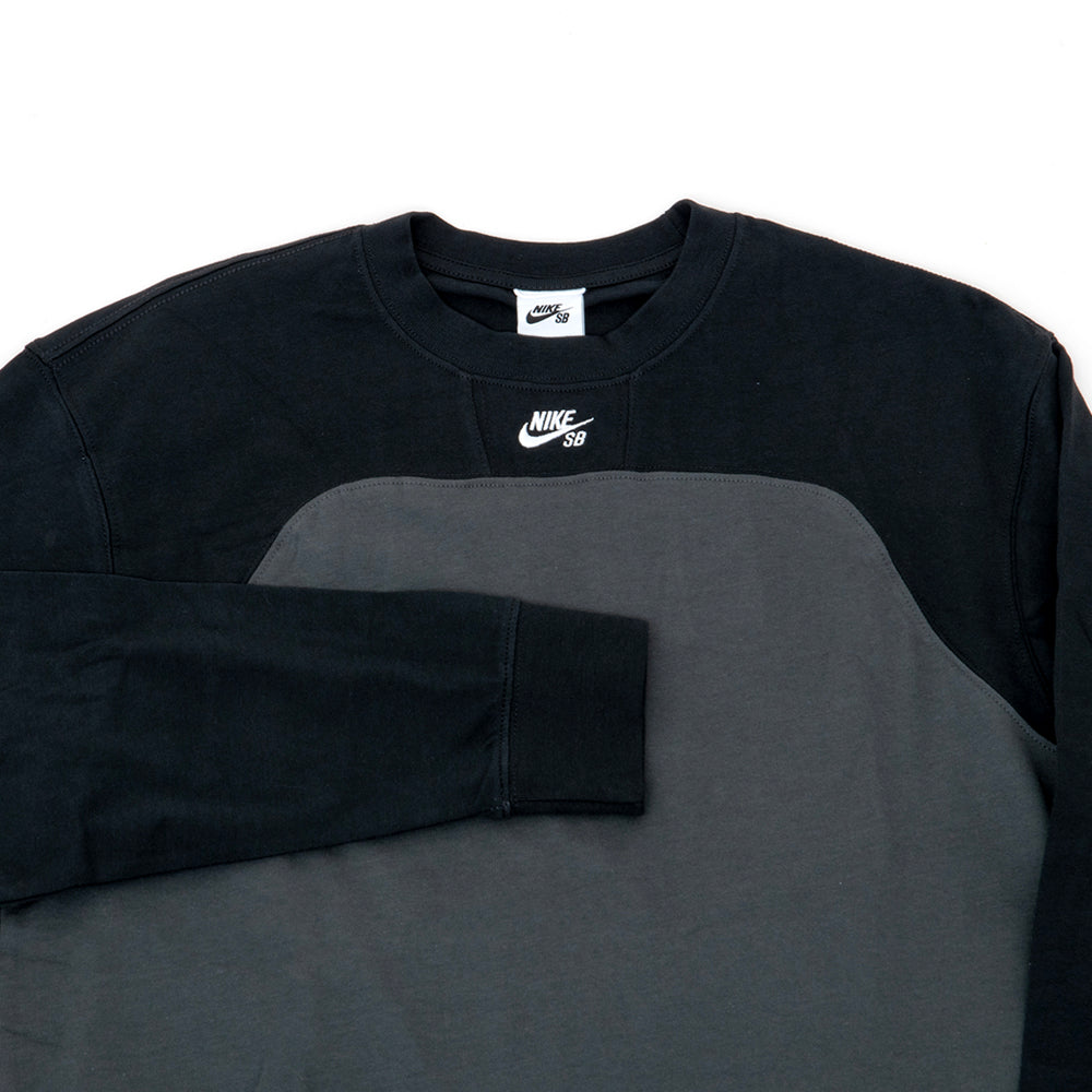 Airmail L/S Shirt (Anthracite / Black / White)