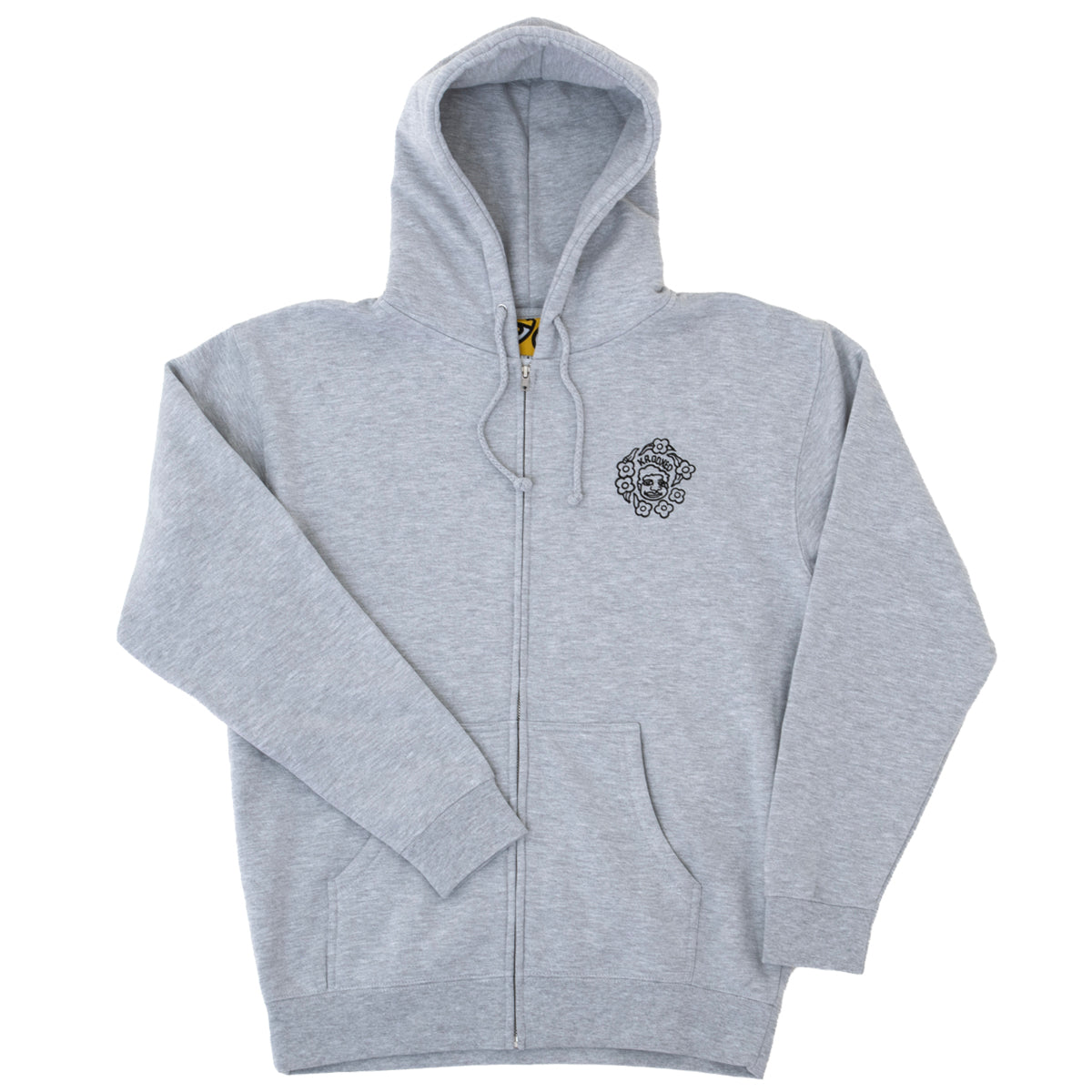 MG Zip Up Hooded Sweatshirt (Grey Heather)