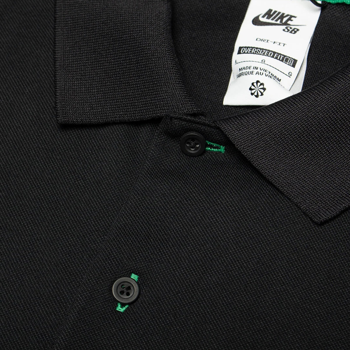 AF1 Solid Break Polo Shirt (Black)