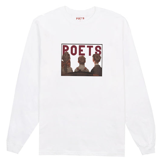 Awe L/S T-Shirt (White)