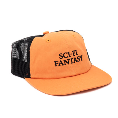 Logo Mesh 6 Panel Snapback Hat (Tennessee Orange)