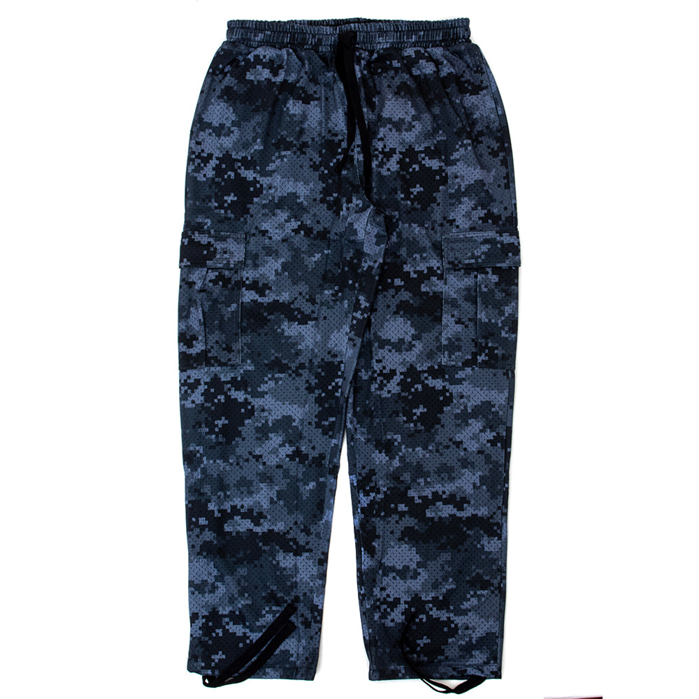 Mesh Cargo Pant (Black / Grey)