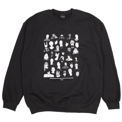 Mixtape Crewneck Sweatshirt (Black)
