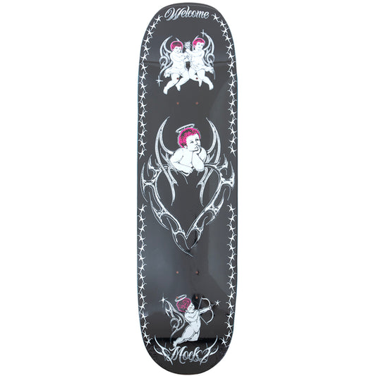 Cherubs On Moontrimmer 2.0 Shaped Deck - Black / White (8.6)