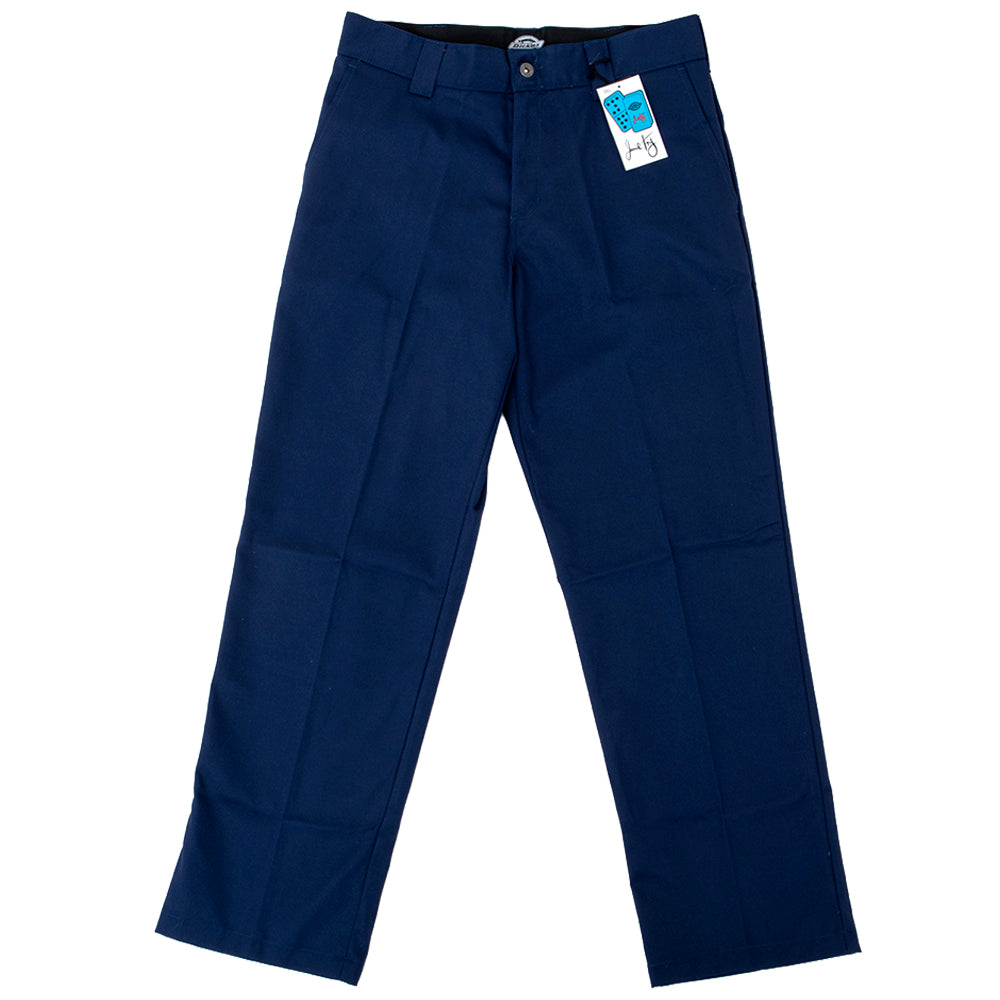 Jamie Foy Loose Straight Twill Pant (Navy)