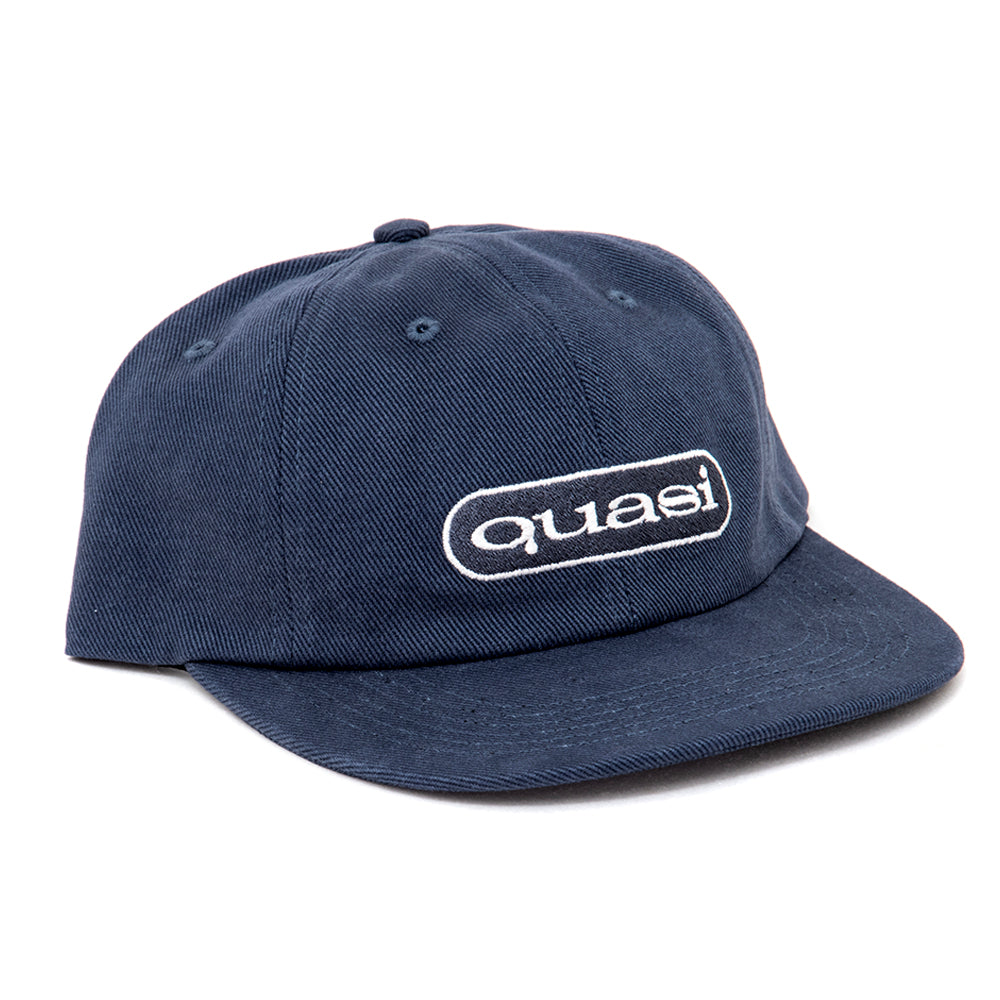 Boomerang 6 Panel Snapback Hat (Navy)
