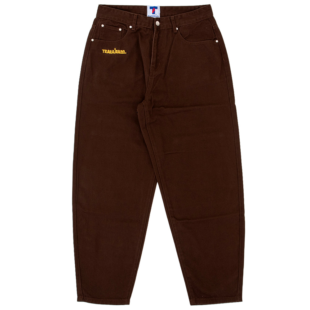Trabajando Baggy Jeans (Chocolate Brown)
