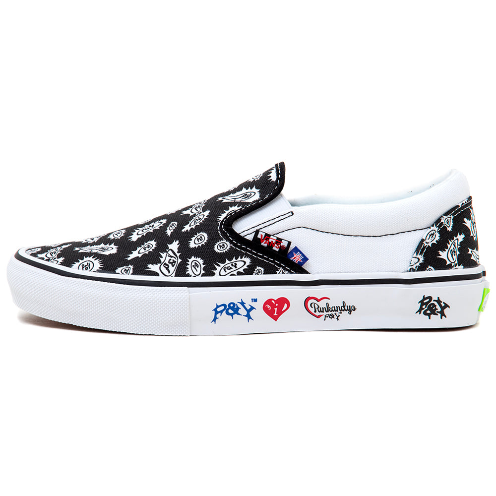 Skate Slip-On (Punkandyo) Black / White
