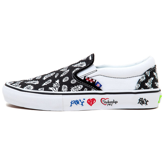 Skate Slip-On (Punkandyo) Black / White