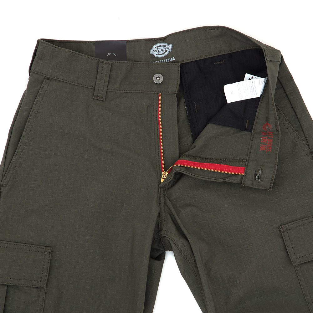 Skateboard Ripstop Cargo Short (Moss Green) (S)