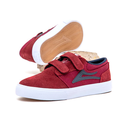 Griffin Kids (Burgundy / Navy Suede) (S)