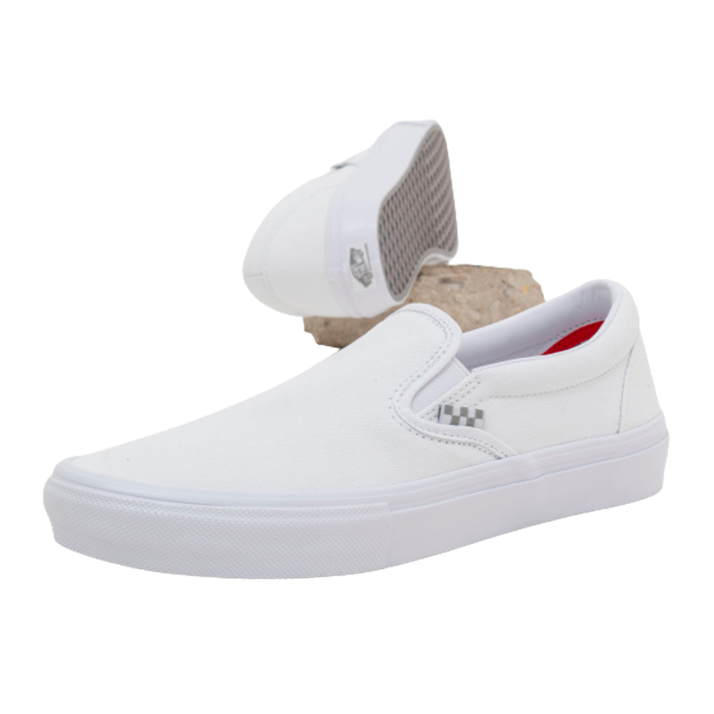 Skate Slip-On (True White) VBU