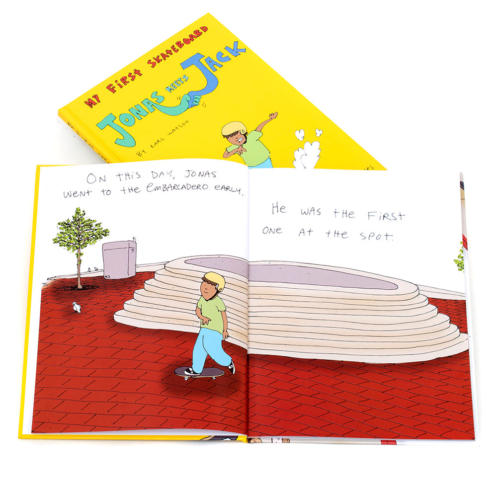 My First Skateboard (Childrens Book) "Jonas Meets Jack"