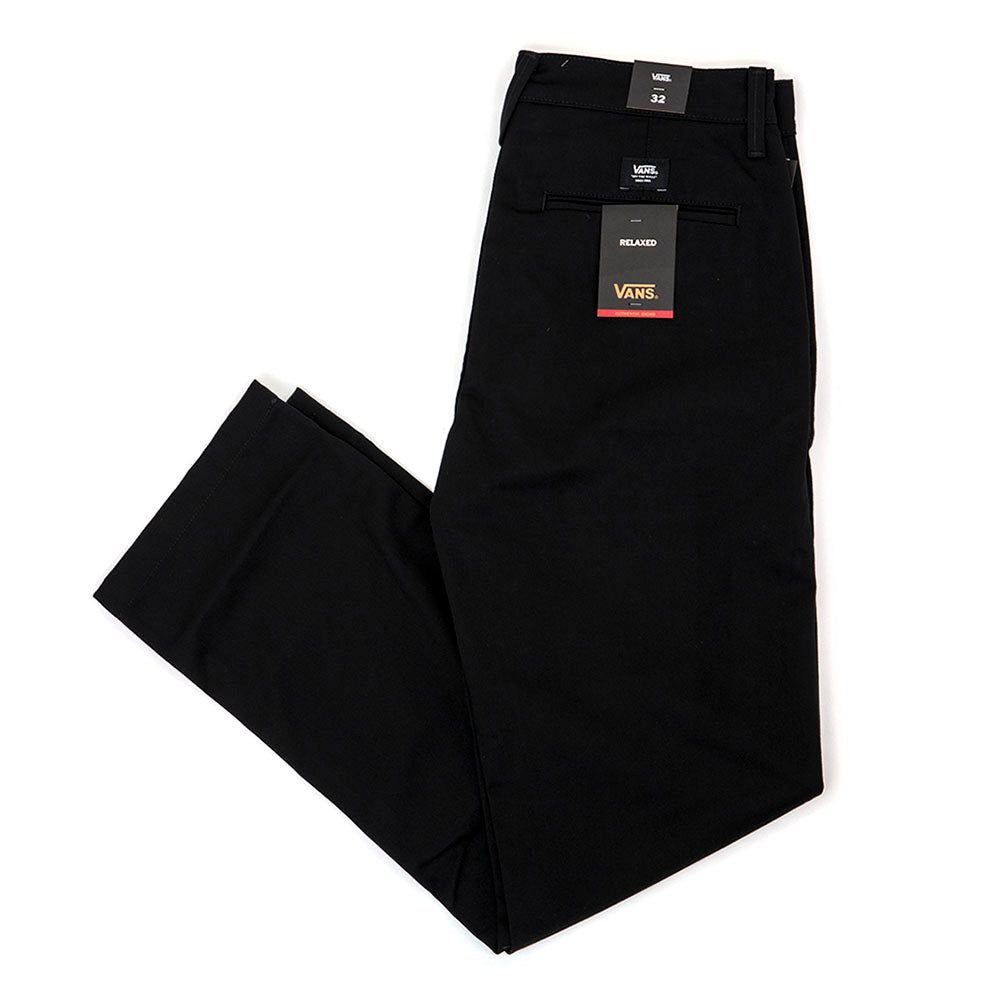 Authentic Chino Relaxed Pant (Black) VBU