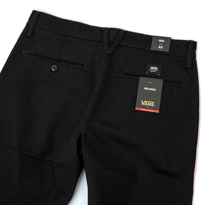 Authentic Chino Relaxed Pant (Black) VBU