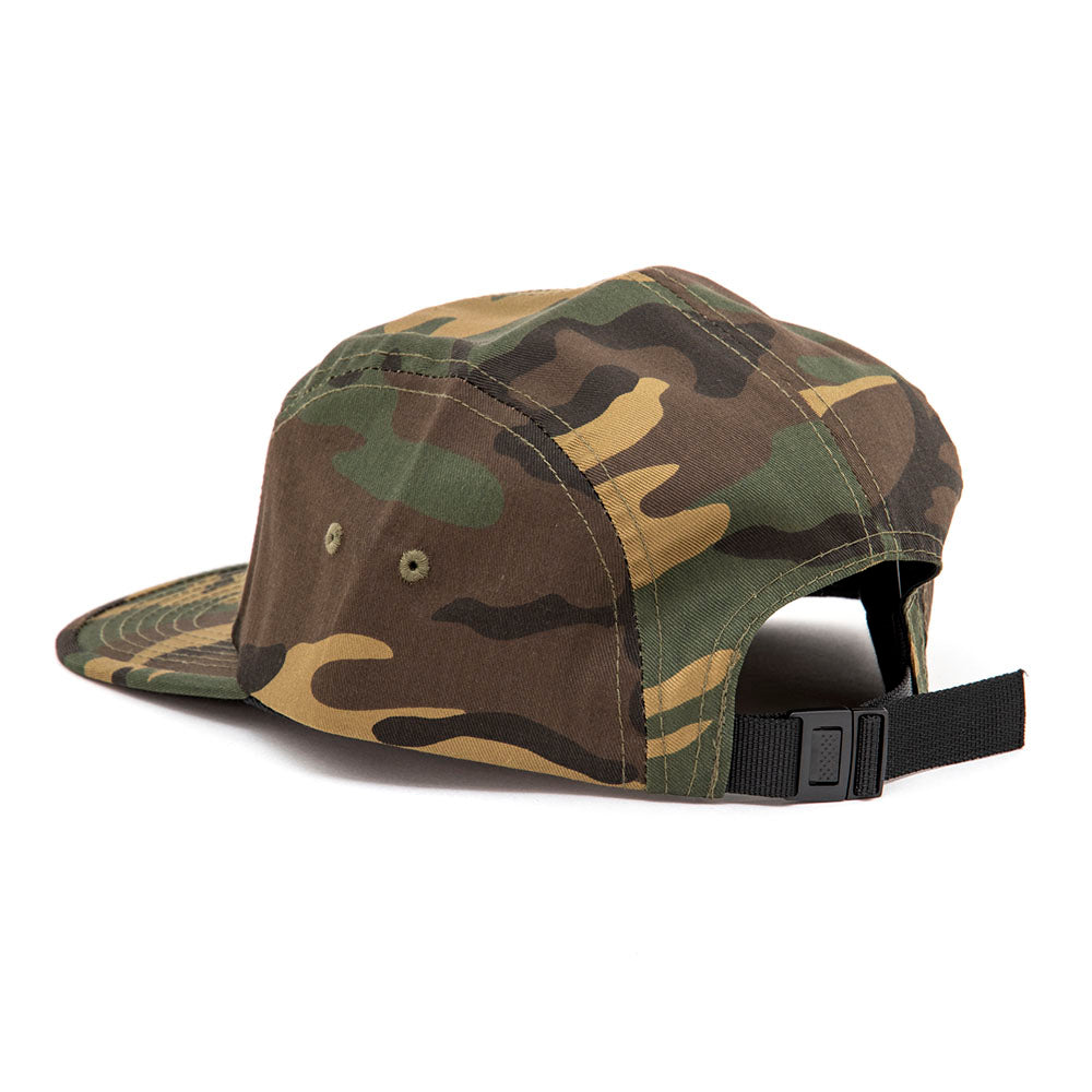 Thrasher 5 Panel Snapback Hat (Camo)