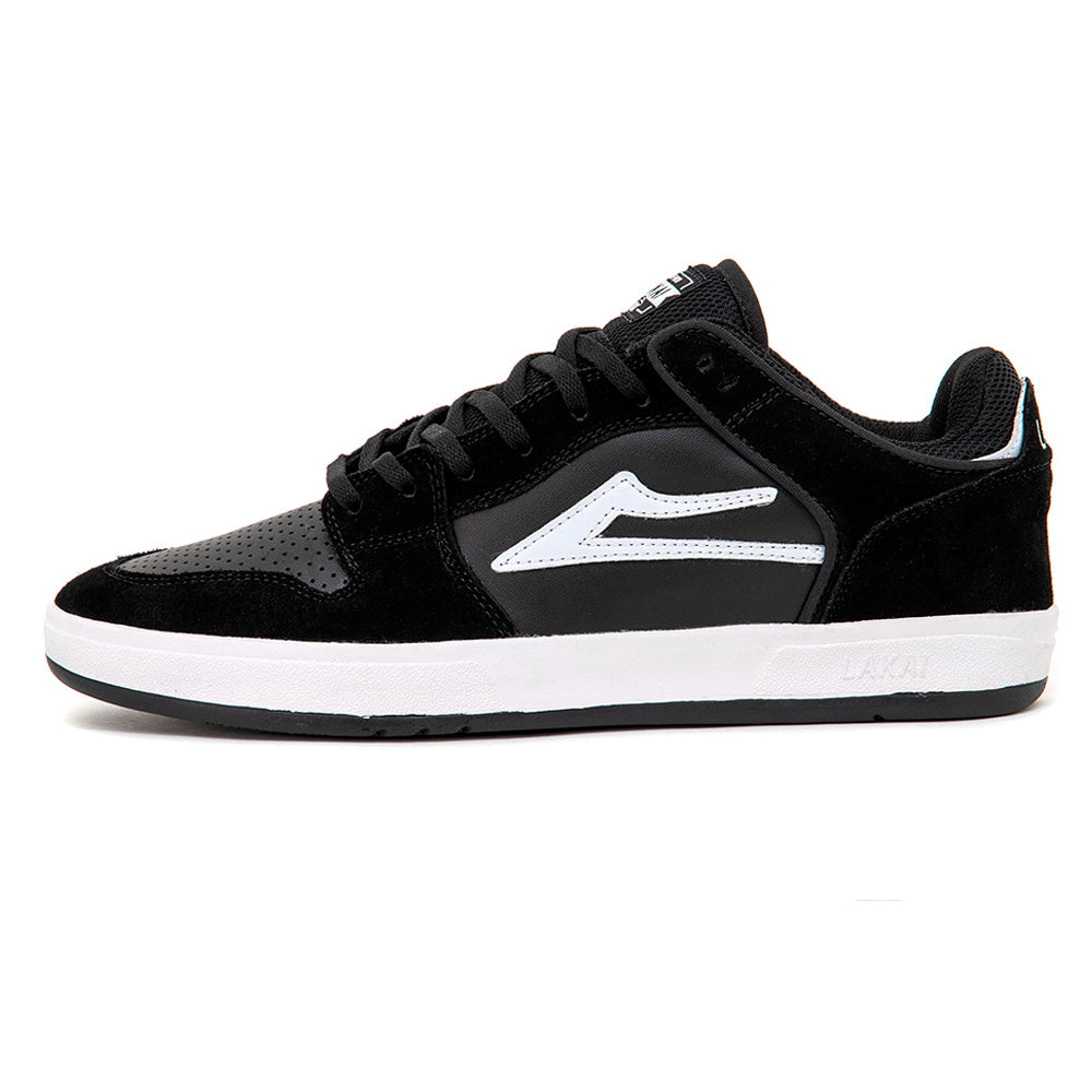 Telford Low (Black / White Suede) (S+)