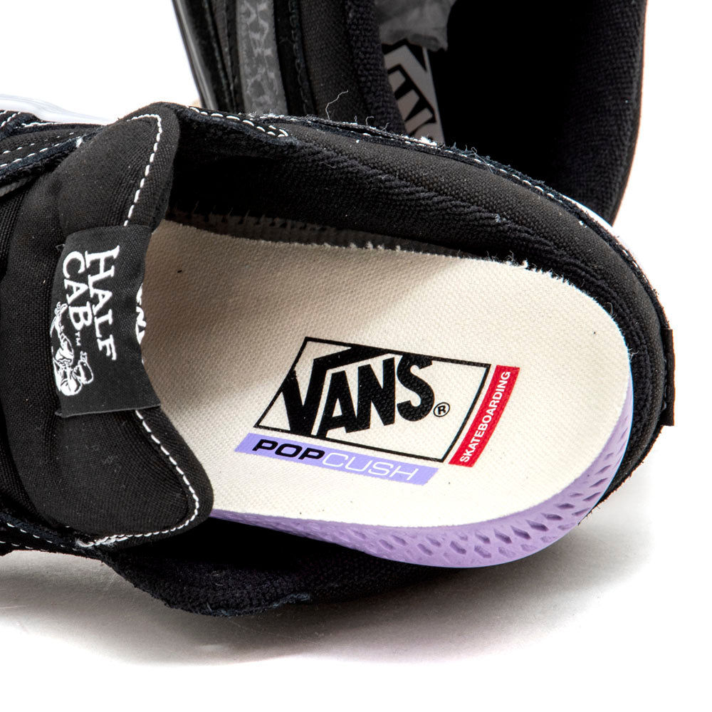 Skate Half Cab (Black / White)