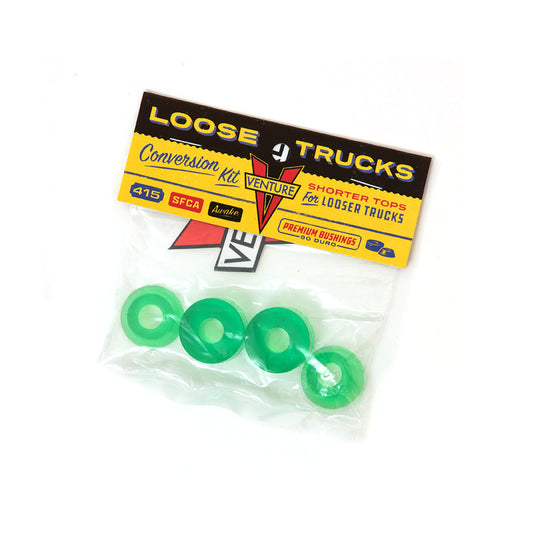 Loose Trucks Conversion Kit Bushings Green (90 Duro)