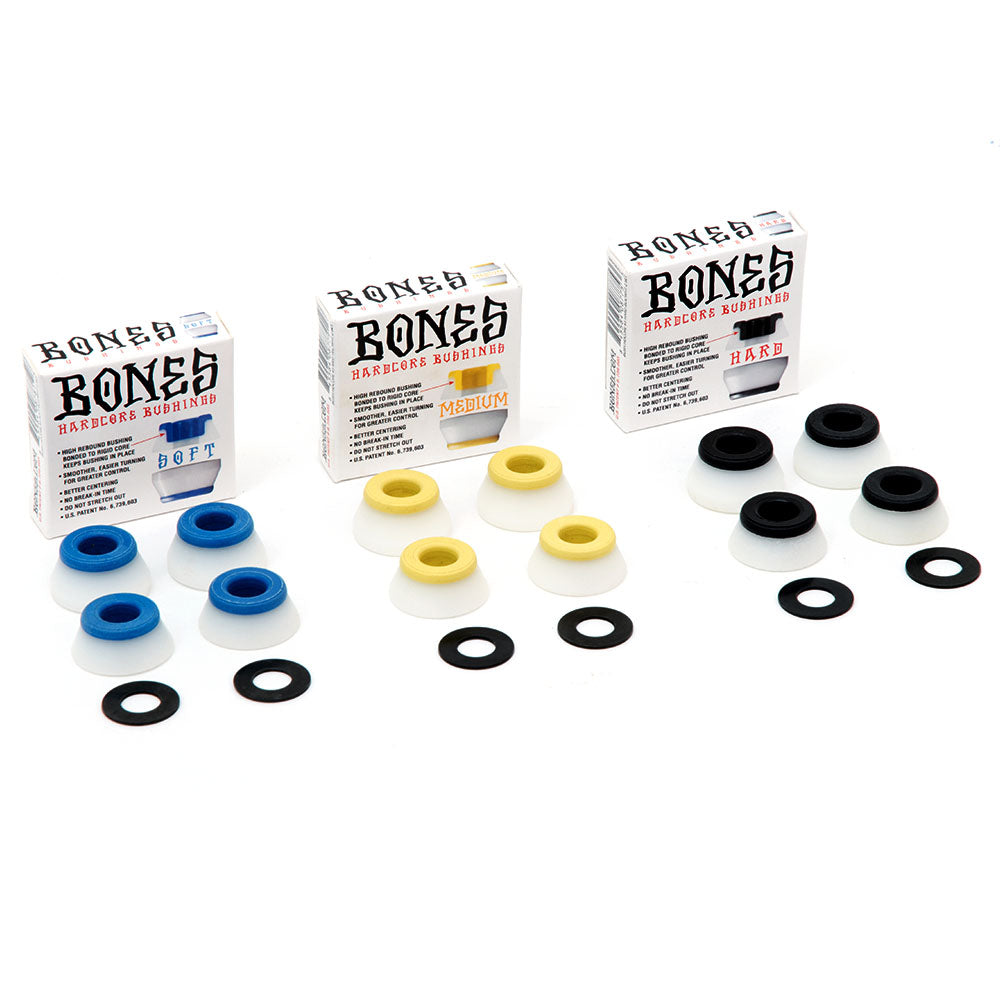 Bones Bushing White Pack